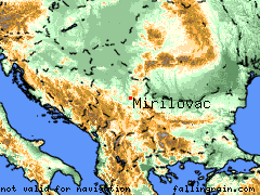 Mid-range map of Mirilovac